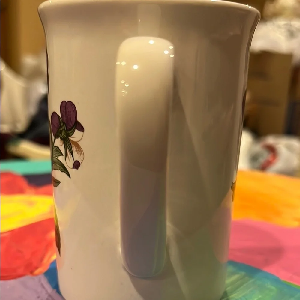 Fannie May floral White Mug